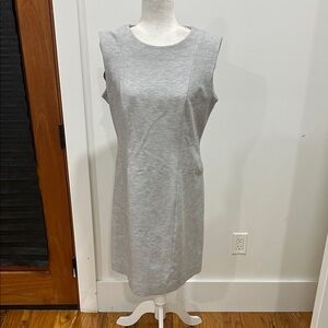 MM Lafleur Classic Gray Mini Dress